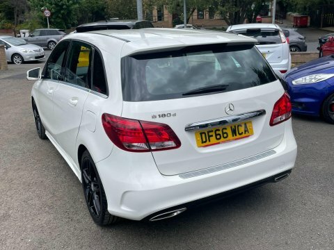 Mercedes-Benz B Class 1.5 B180d Amg White #4