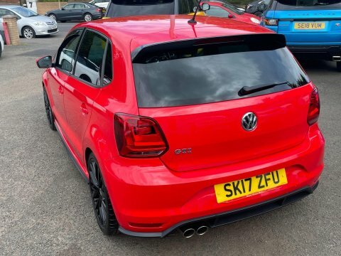 Volkswagen Polo 1.8 Tsi Bluemotion SK17ZFU Red #4