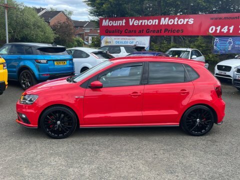 Volkswagen Polo 1.8 Tsi Bluemotion SK17ZFU Red #3