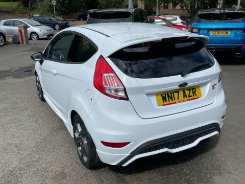 Ford Fiesta 1.6T Ecoboost St-3 WN17AZR White #4