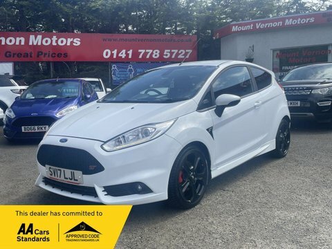 Ford Fiesta 1.6T Ecoboost St-3 White