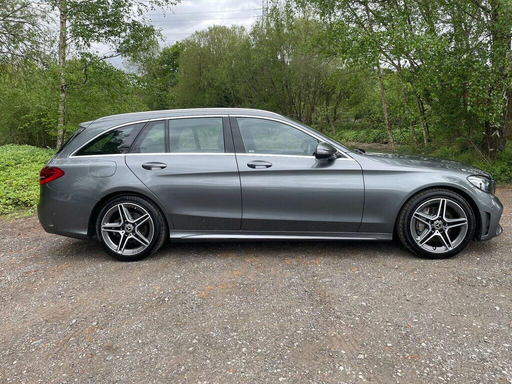Mercedes-Benz C Class Estate 2.0 C220d Amg Line Premium G-tronic Euro KP69ZXR Grey #3