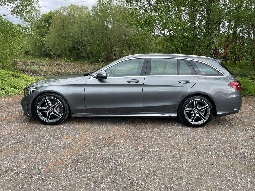 Mercedes-Benz C Class Estate 2.0 C220d Amg Line Premium G-tronic Euro KP69ZXR Grey #6