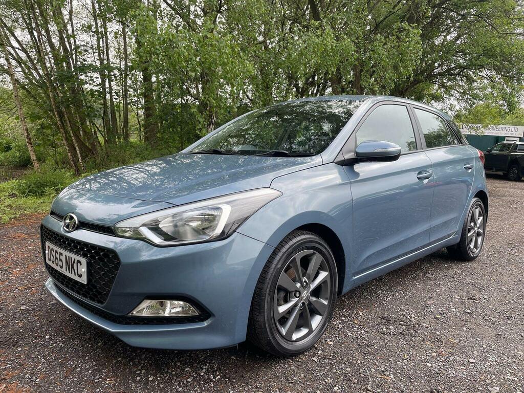 Hyundai I20 Hatchback 1.2 Blue Drive Se Euro 6 Ss 2016 DS65NKC Blue #5
