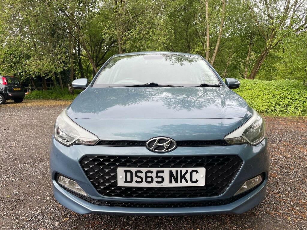 Hyundai I20 Hatchback 1.2 Blue Drive Se Euro 6 Ss 2016 DS65NKC Blue #2