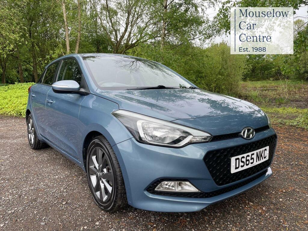 Hyundai I20 Hatchback 1.2 Blue Drive Se Euro 6 Ss 2016 Blue