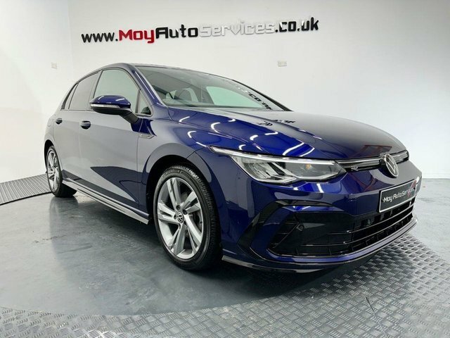 Volkswagen Golf 2021 2.0 Tdi R-line Hatchback Dsg Euro Blue