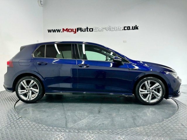 Volkswagen Golf 2021 2.0 Tdi R-line Hatchback Dsg Euro DA21YXM Blue #2