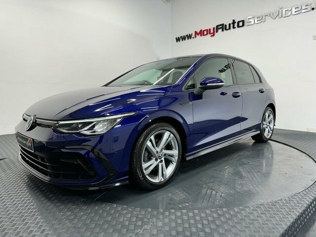 Volkswagen Golf 2021 2.0 Tdi R-line Hatchback Dsg Euro DA21YXM Blue #5