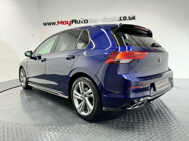 Volkswagen Golf 2021 2.0 Tdi R-line Hatchback Dsg Euro DA21YXM Blue #3