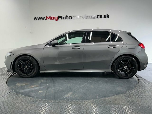 Mercedes-Benz A Class 2018 1.3 A200 Amg Line Hatchback 7G-dct GY68CAO Grey #4