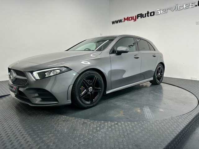 Mercedes-Benz A Class 2018 1.3 A200 Amg Line Hatchback 7G-dct GY68CAO Grey #5
