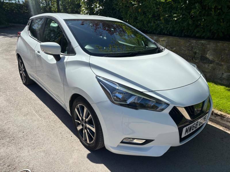Nissan Micra 1.0 Ig 71 Acenta Limited Edition - 2018 68 White