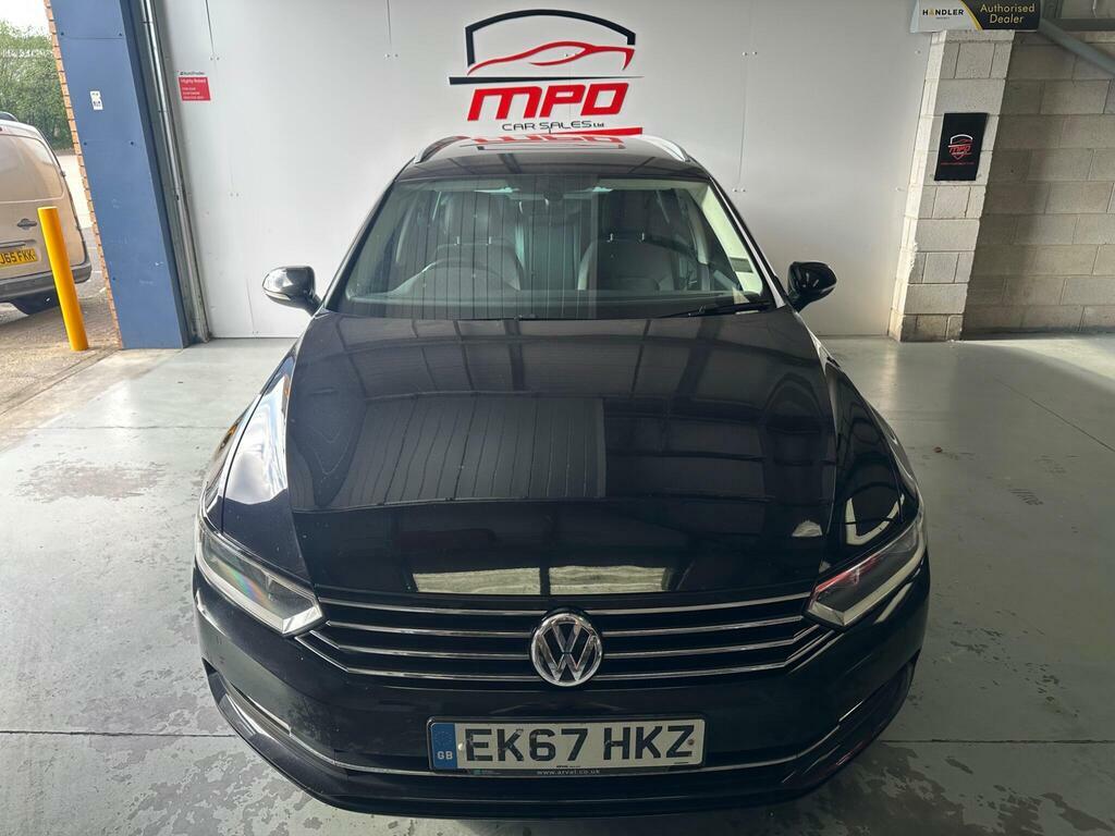 Volkswagen Passat 2.0 Tdi Se Business Estate EK67HKZ Black #3