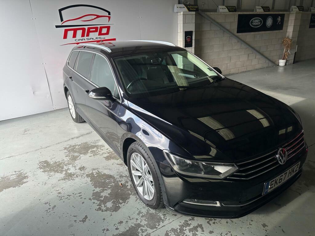 Volkswagen Passat 2.0 Tdi Se Business Estate EK67HKZ Black #5