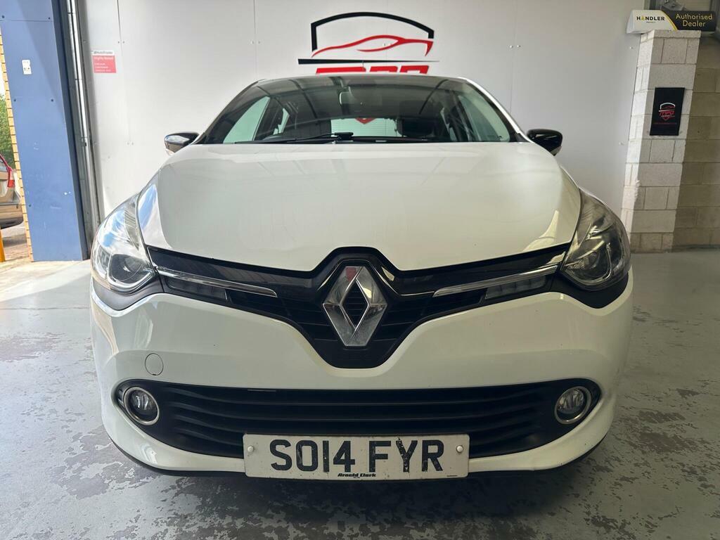 Renault Clio 1.2 16V Dynamique Medianav Hatchback SO14FYR White #4