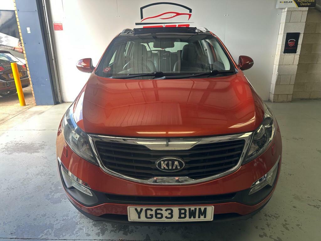 Kia Sportage 2.0 Crdi Kx-3 Suv YG63BWM Orange #3