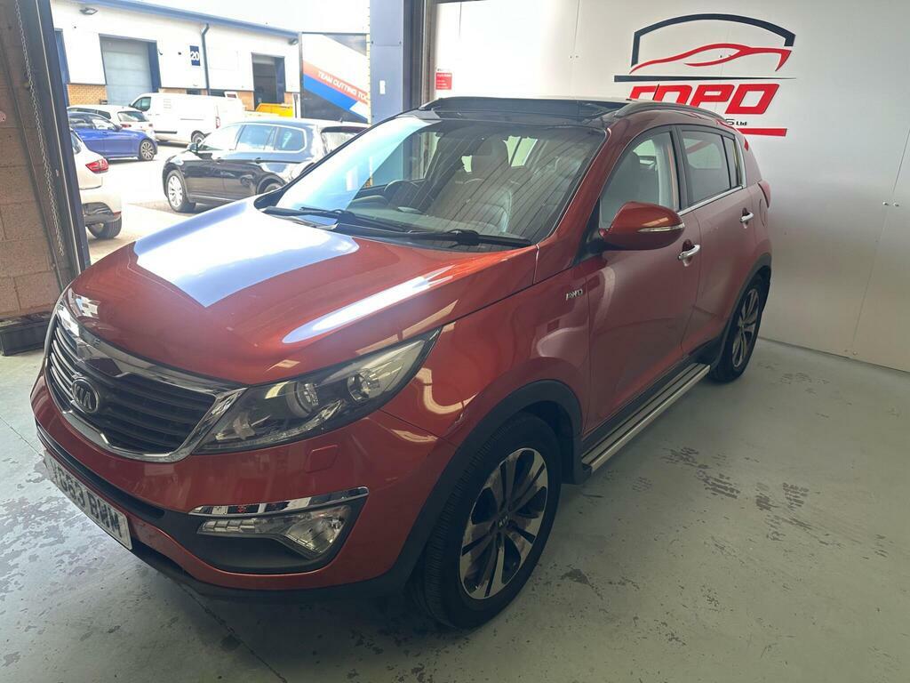 Kia Sportage 2.0 Crdi Kx-3 Suv YG63BWM Orange #2