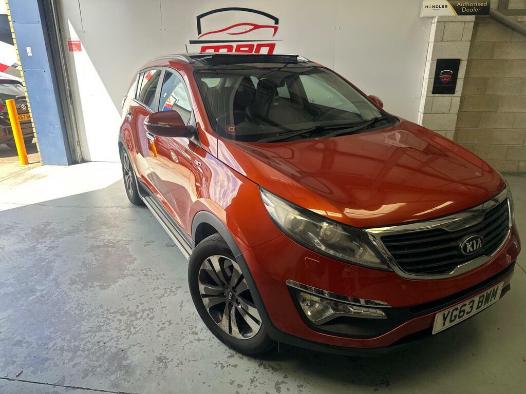 Kia Sportage 2.0 Crdi Kx-3 Suv Orange