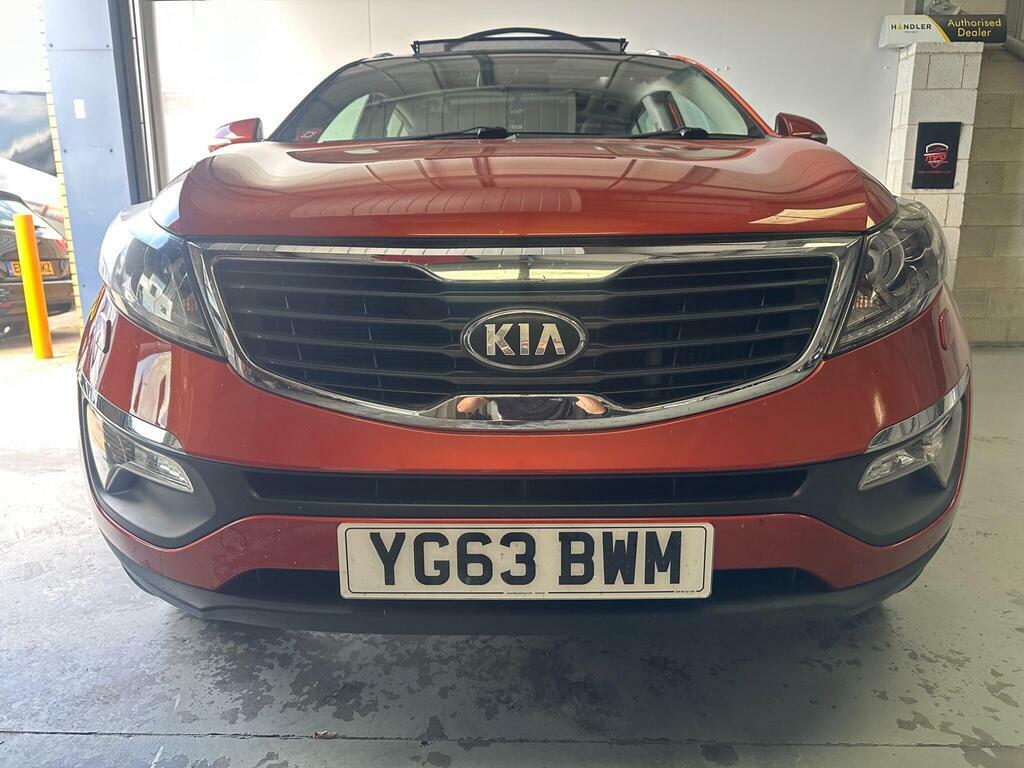 Kia Sportage 2.0 Crdi Kx-3 Suv YG63BWM Orange #4