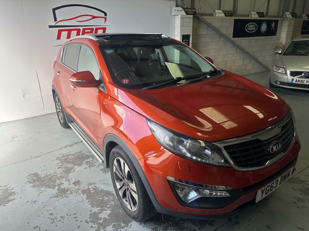 Kia Sportage 2.0 Crdi Kx-3 Suv YG63BWM Orange #5