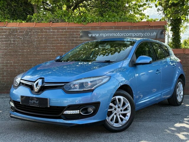 Renault Megane 1.6 Vvt Dynamique Tomtom Hatchback Manu Blue #2