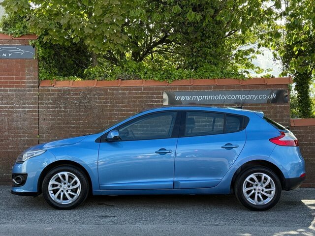 Renault Megane 1.6 Vvt Dynamique Tomtom Hatchback Manu Blue #4