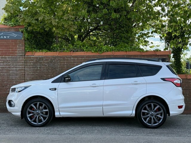 Ford Kuga 2.0 Tdci Ecoblue St-line Edition Suv Ma EA69KRJ White #4