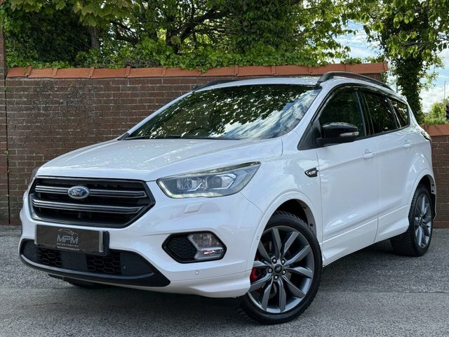 Ford Kuga 2.0 Tdci Ecoblue St-line Edition Suv Ma EA69KRJ White #2
