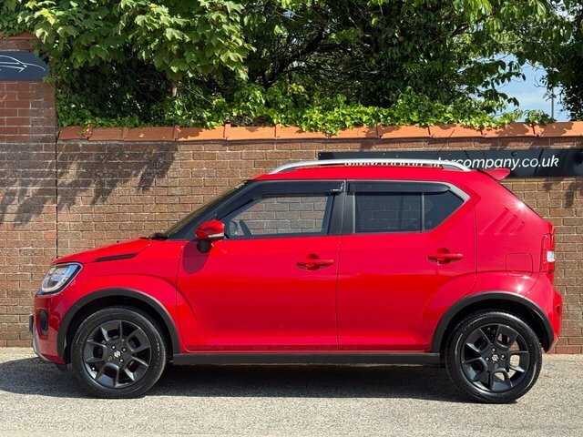 Suzuki Ignis 1.2 Dualjet Mhev Sz5 Hatchback Hybrid M SG23WZR Red #4