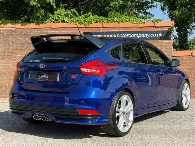 Ford Focus 2.0 Tdci St-3 Hatchback Euro 6 ST18RZY Blue #5