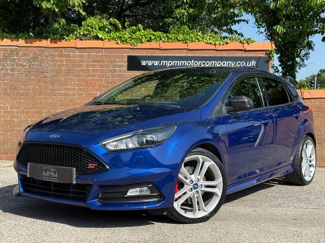 Ford Focus 2.0 Tdci St-3 Hatchback Euro 6 ST18RZY Blue #2