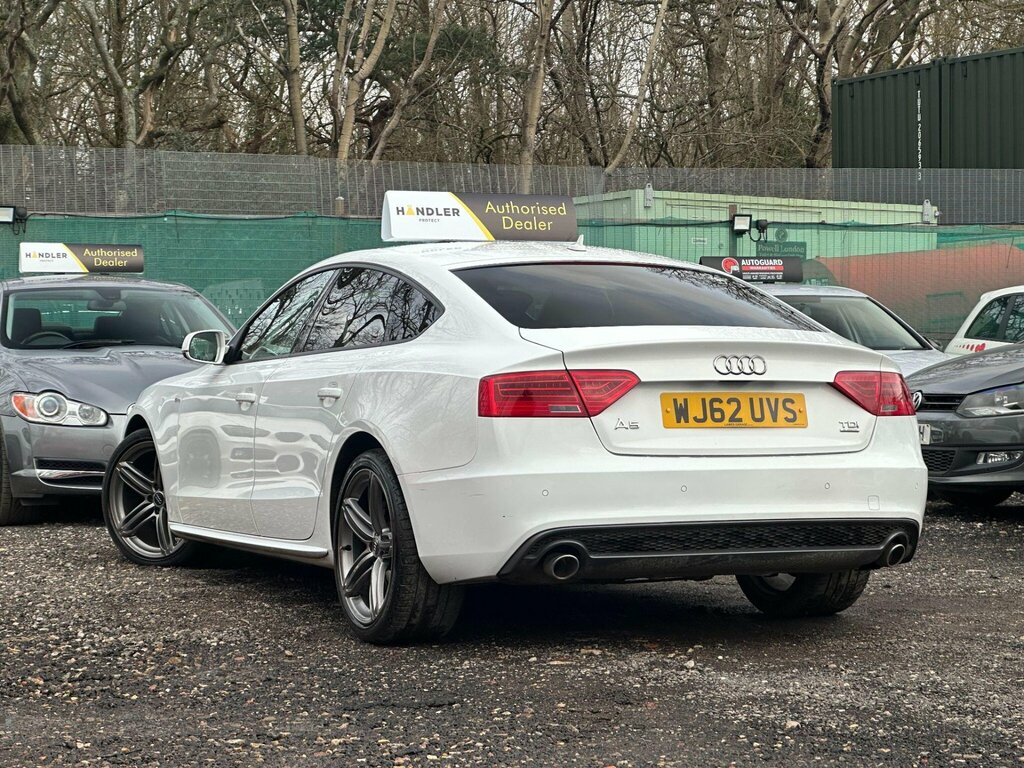 Audi A5 3.0 Tdi V6 S Line Sportback S Tronic Quattro Euro White #4