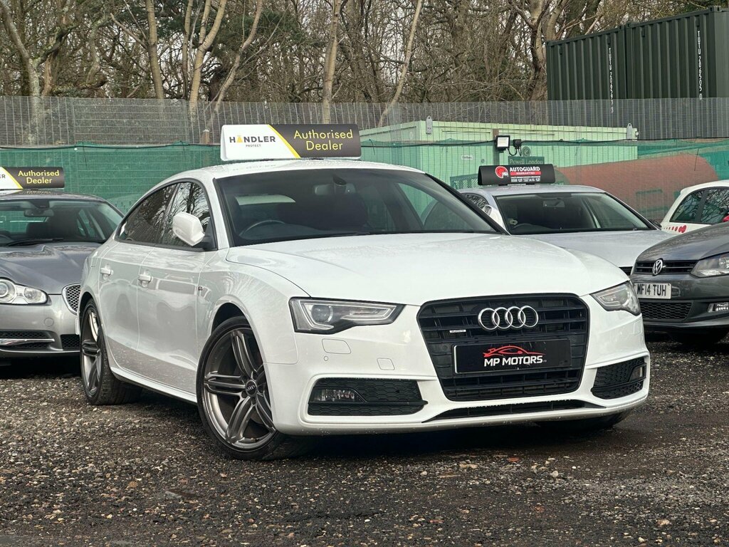 Audi A5 3.0 Tdi V6 S Line Sportback S Tronic Quattro Euro White