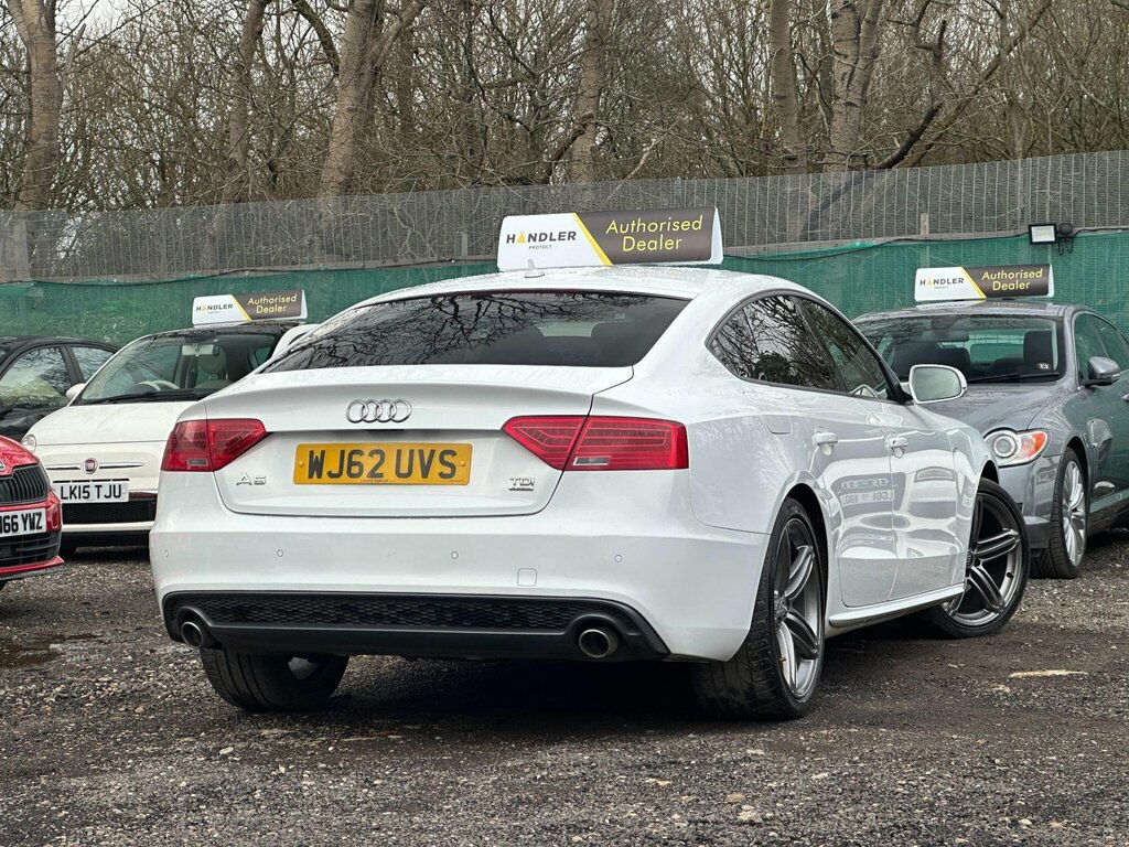 Audi A5 3.0 Tdi V6 S Line Sportback S Tronic Quattro Euro White #6