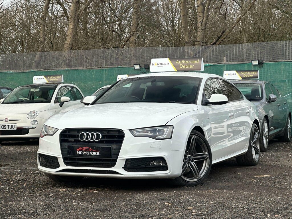 Audi A5 3.0 Tdi V6 S Line Sportback S Tronic Quattro Euro White #3