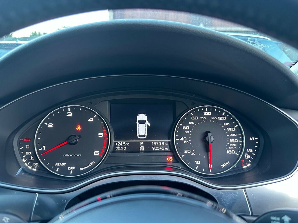 Audi A6 Allroad Estate White #12