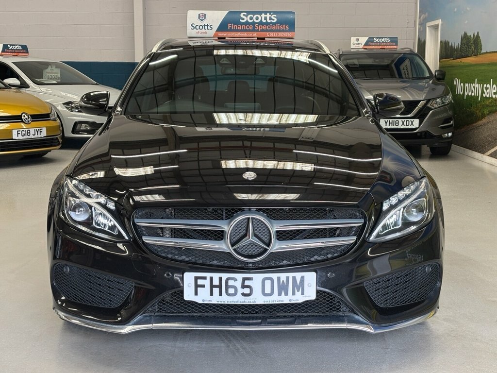 Mercedes-Benz C Class 2.1L Amg Line FH65OWM Black #2