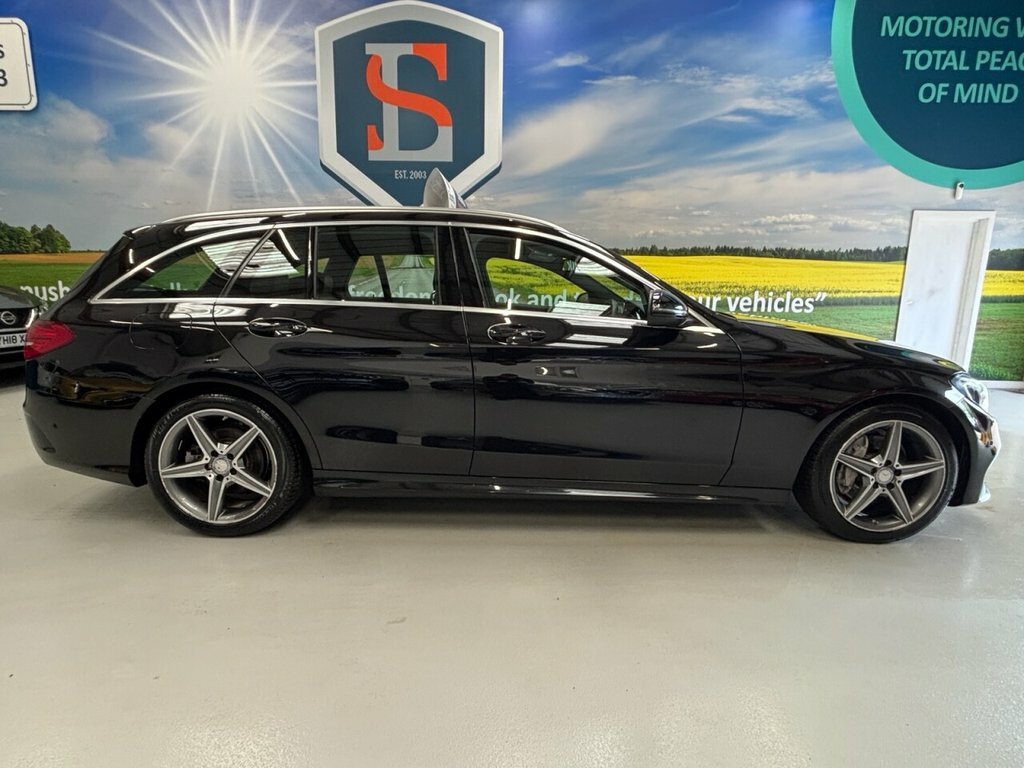 Mercedes-Benz C Class 2.1L Amg Line FH65OWM Black #4