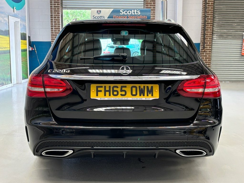Mercedes-Benz C Class 2.1L Amg Line FH65OWM Black #6