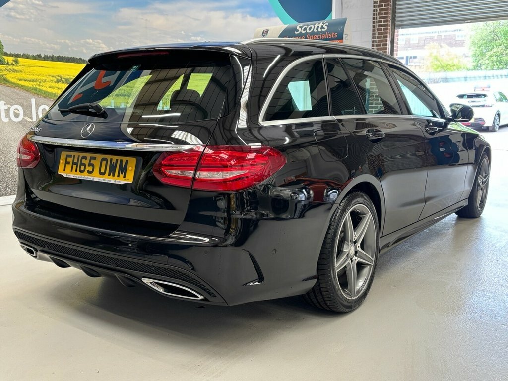 Mercedes-Benz C Class 2.1L Amg Line FH65OWM Black #5