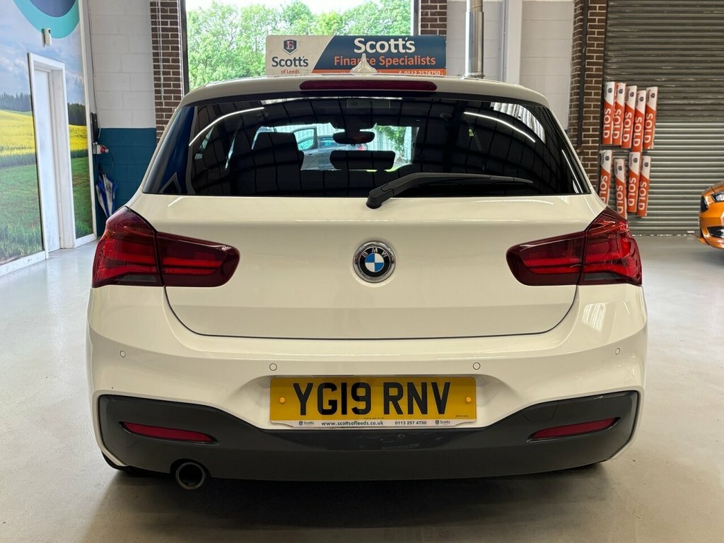 BMW 1 Series 2L M Sport Shadow Edition YG19RNV White #6
