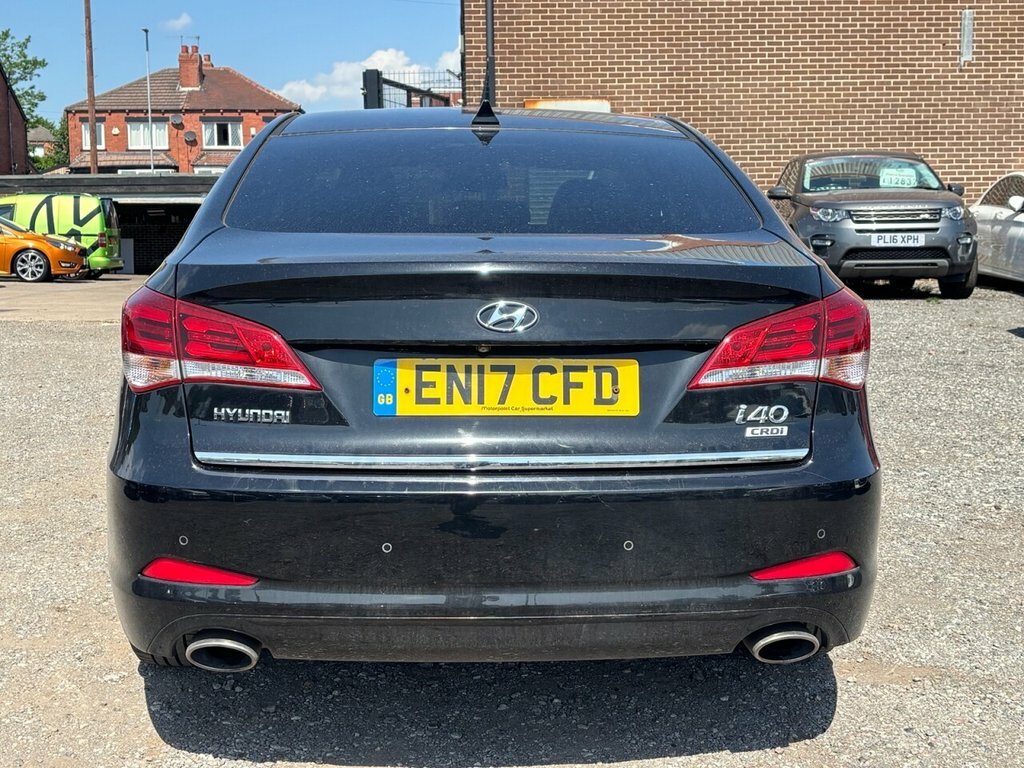 Hyundai I40 Saloon EN17CFD Black #6