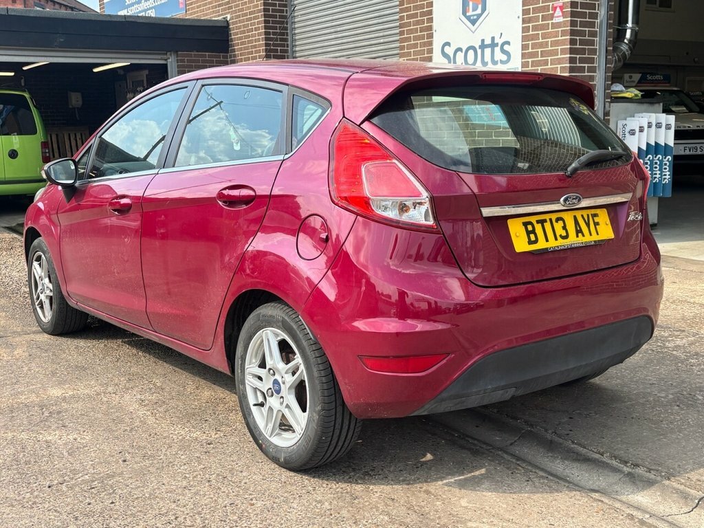 Ford Fiesta 1.3L Zetec BT13AYF Red #5