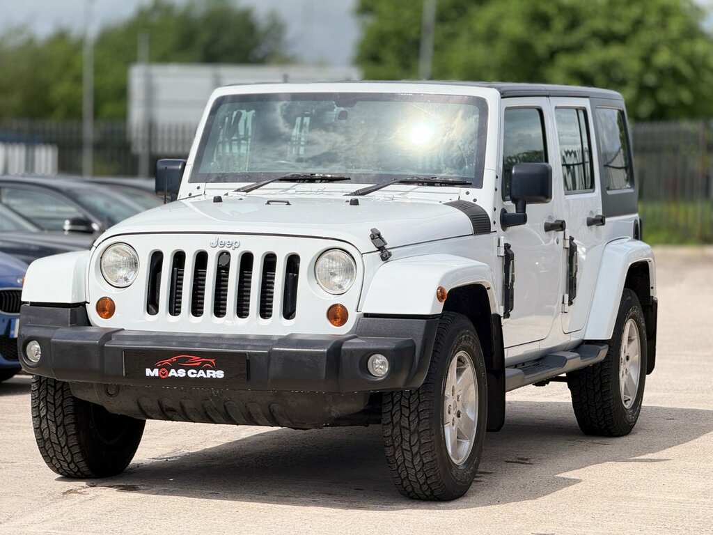 Jeep Wrangler 2.8 Crd Sahara Suv 4Wd Euro 5 197 White #2