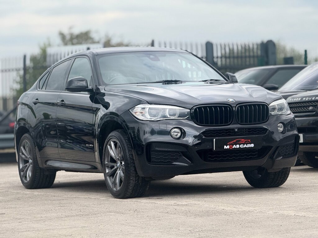 BMW X6 3.0 30D M Sport Suv Xdrive Euro 6 Black