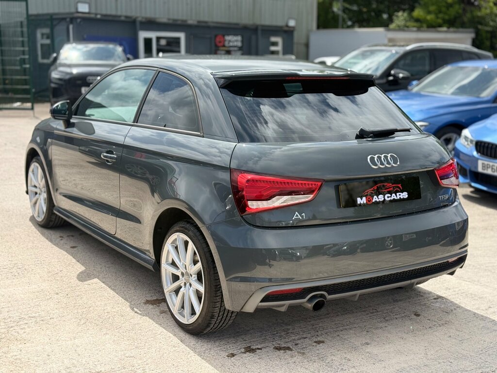 Audi A1 1.0 Tfsi S Line Hatchback Euro 6 SR18KBY Grey #3