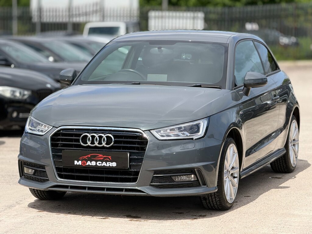 Audi A1 1.0 Tfsi S Line Hatchback Euro 6 SR18KBY Grey #2