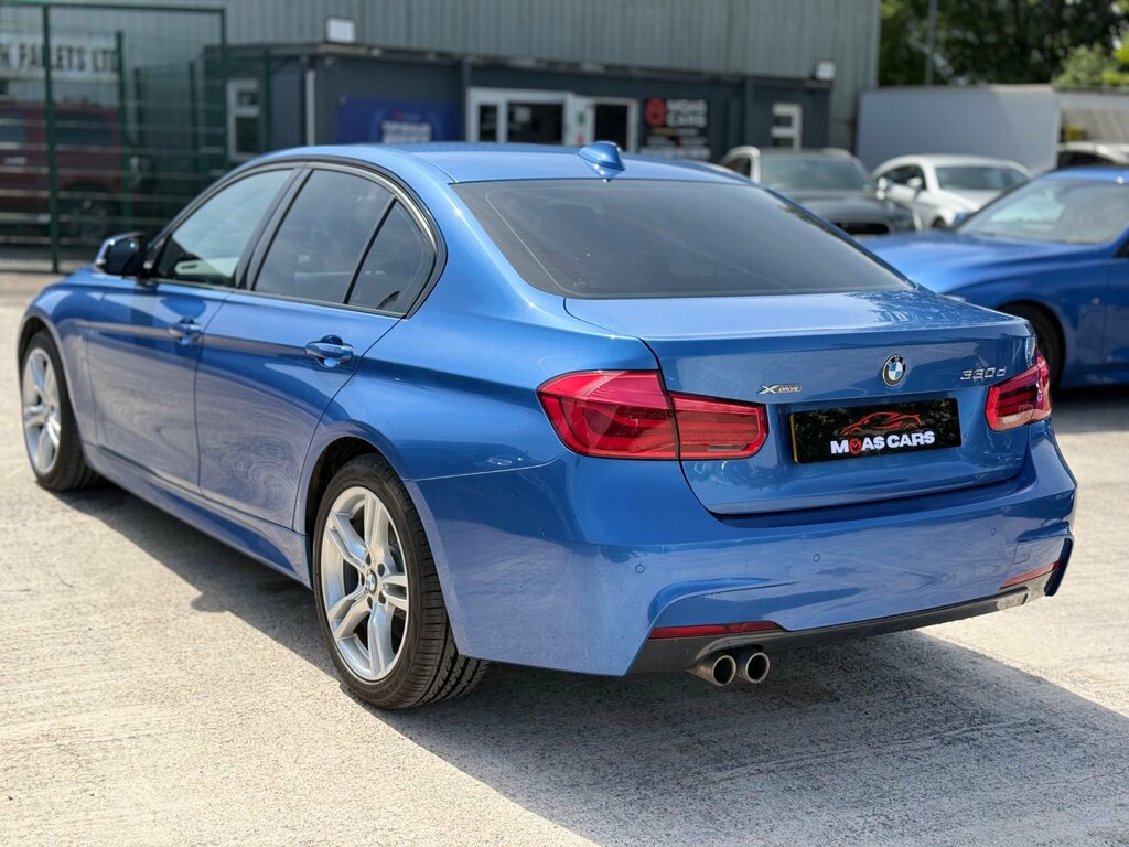 BMW 3 Series 3.0 330D M Sport Saloon Xdrive Eur LA17MUC Blue #6