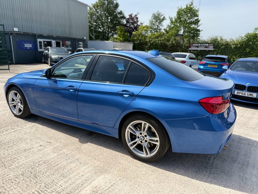 BMW 3 Series 3.0 330D M Sport Saloon Xdrive Eur LA17MUC Blue #3